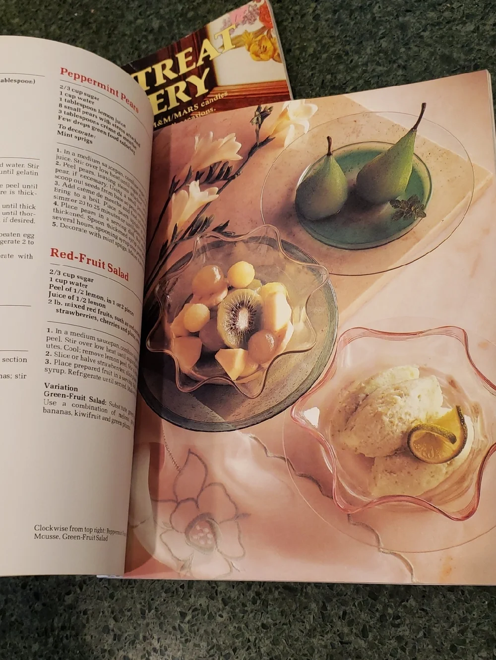 Cookbooks Cookies, Desserts, Cooking with M&M Mars candies. Recipes
